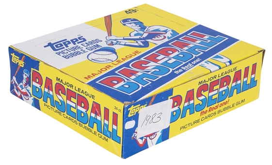 1984 Topps Baseball Unopened Cello Box (24 Packs)